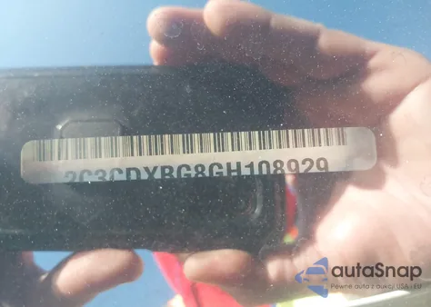 2016 Dodge Charger Se from USA, damaged, VIN 2C3CDXBG8GH108929